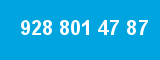 928 801 47 87